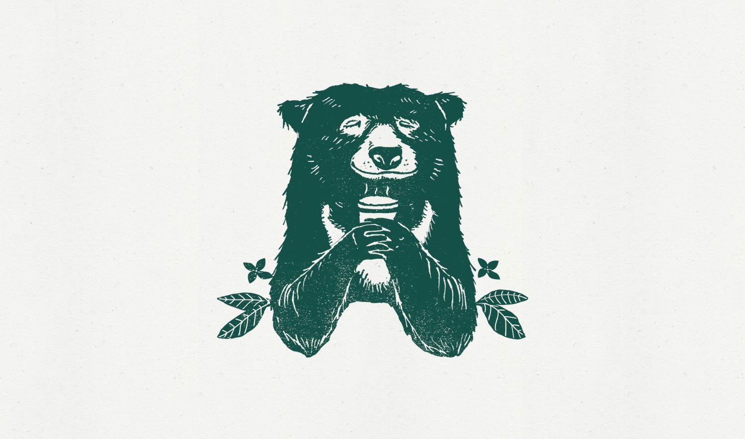 Ixora-Coffee-branding-Bear-illustration-Wild-Bear-Designs-pic1